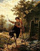 august malmstrom hopp gralle painting